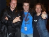 CHRIS and ROB with MARC LYNN from GOTTHARD