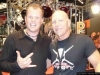 CHRIS with MIKE TERRANA from RAGE, MASTERPLAN