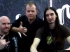 CHRIS with OSCAR DRONJAK and PONTUS NORGREN from HAMMERFALL